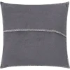 Kissen Magma TWIN anthrazit 50×50 cm