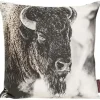 Kissen Magma WILDERNESS BISON 40×40 cm