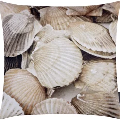 Kissen Mare Muscheln Magma 40×40 cm