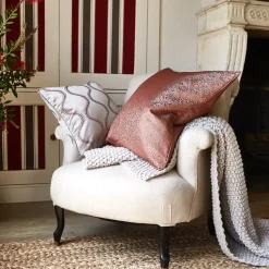 Kissen mit Glasperlenborte 40×40 cm Pimlico Sutherland