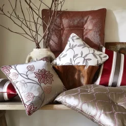 Kissen mit Glasperlenborte 40×40 cm Pimlico Sutherland