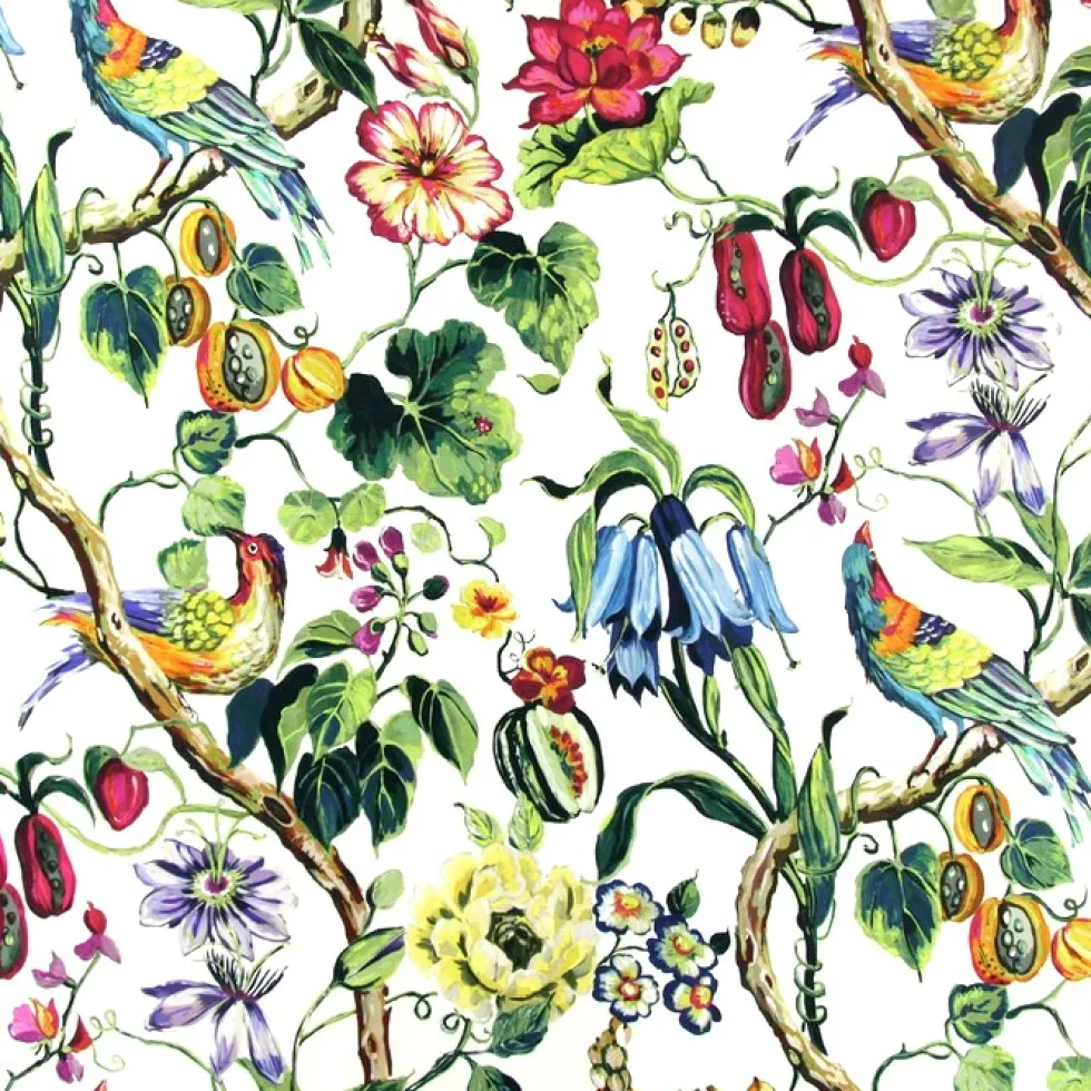 Kissen mit Quastenborte 60×60 cm Life Madagascar
