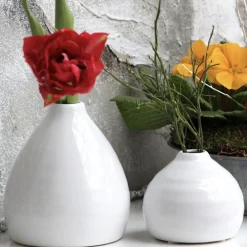 Kleine Vase weiß