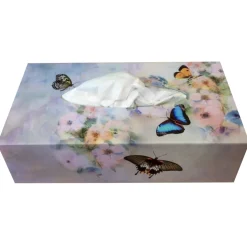 Kosmetiktücherbox Schmetterling 26×13 cm