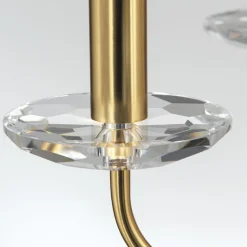 Kronleuchter gold matt ALEXIS
