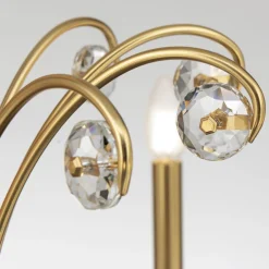 Kronleuchter gold matt ALEXIS