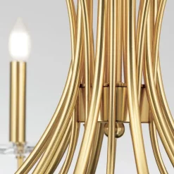 Kronleuchter gold matt ALEXIS