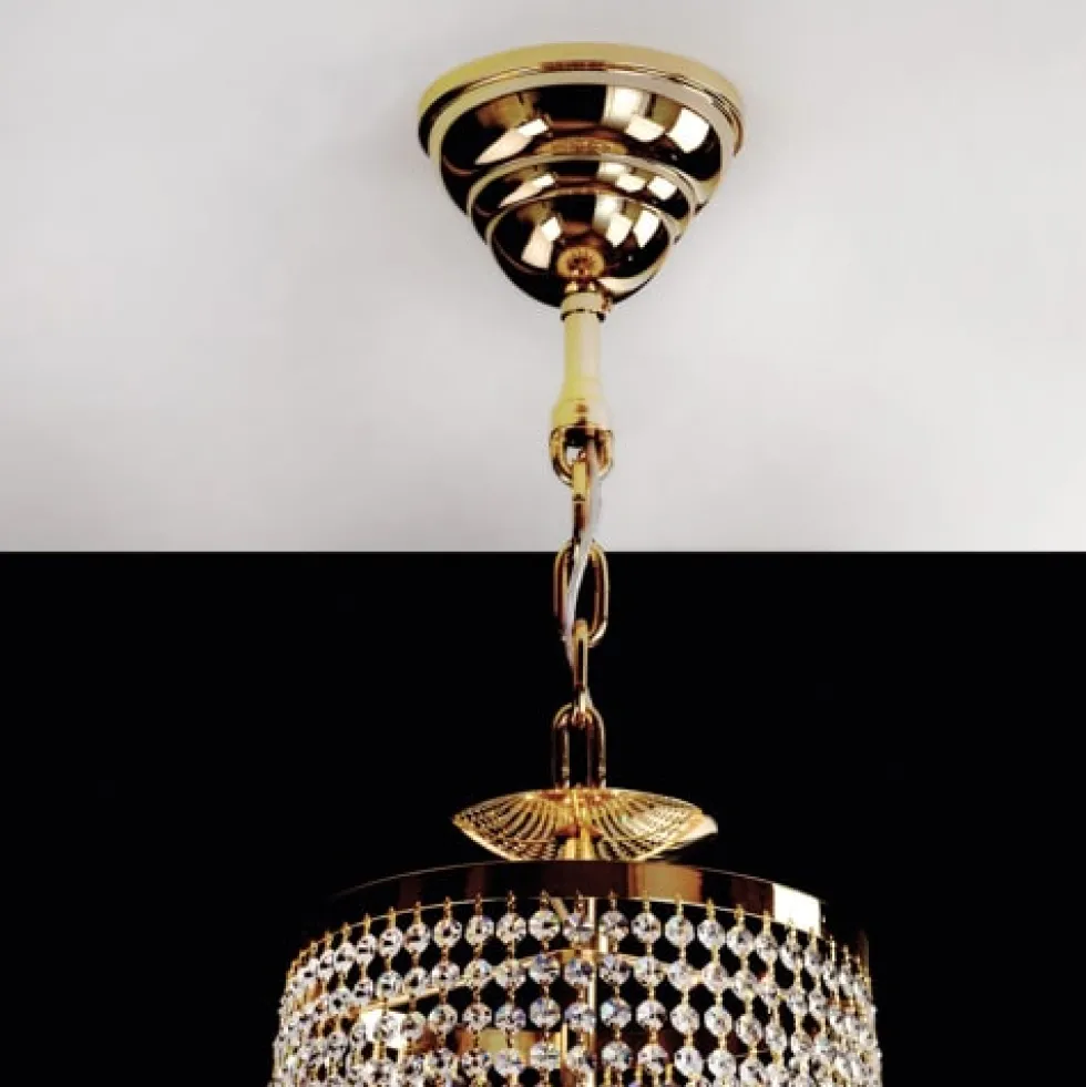Kronleuchter Kristall ALESSANDRIA gold