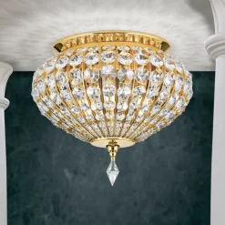 Kronleuchter modern OPHELIA gold