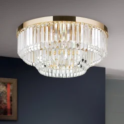 Kronleuchter modern PHILINE gold