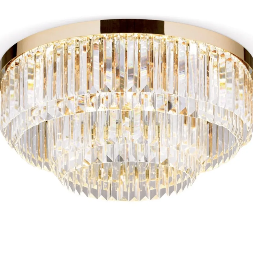 Kronleuchter modern PHILINE gold