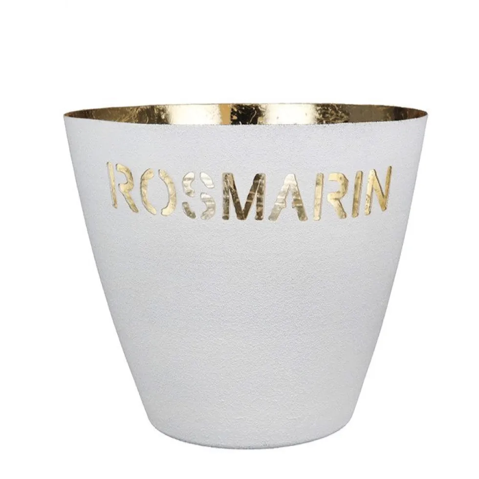 Kräutertopf Rosmarin & Basilikum Casablanca H 14 cm