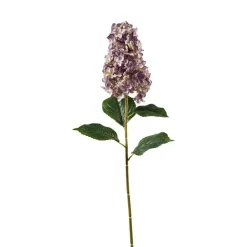 Kunstblume Hortensie lila Höhe 80 cm