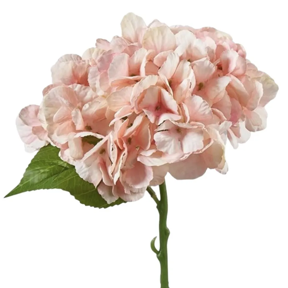 Kunstblume Hortensie rosa Höhe 33 cm