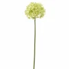 Kunstblume Künstlicher Allium Zweig grün 58 cm