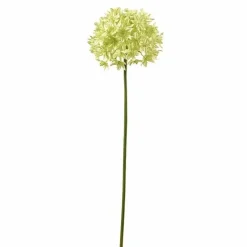 Kunstblume Künstlicher Allium Zweig grün 58 cm