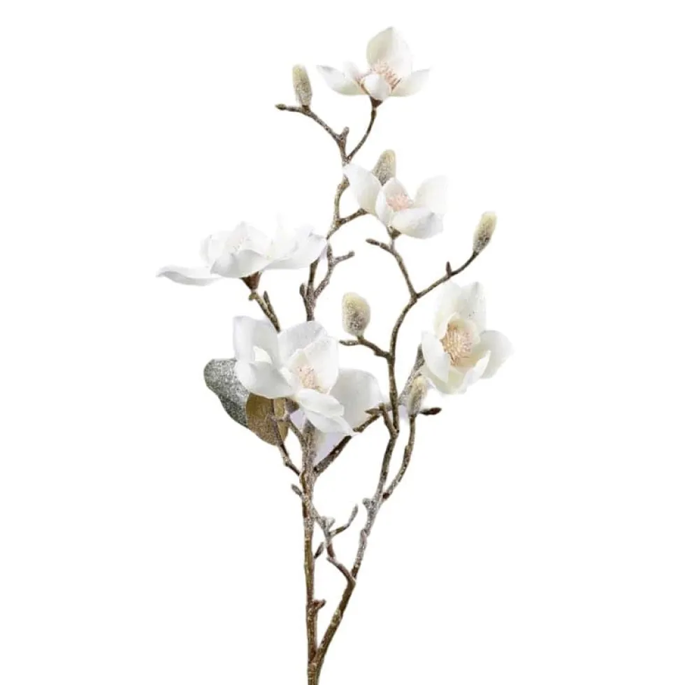 Kunstblume langstielig Seide MAGNOLIENZWEIG L 66 cm