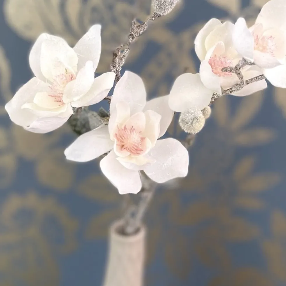 Kunstblume langstielig Seide MAGNOLIENZWEIG L 66 cm