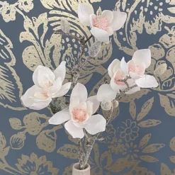 Kunstblume langstielig Seide MAGNOLIENZWEIG L 66 cm