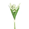 Kunstblumen Maiglöckchen Bund weiß Höhe 34 cm