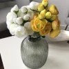 Kunstblumen Seidenblumen Strauß Ranunkel Höhe 44 cm gelb