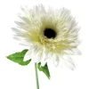 Kunstblume wie echt Gerbera weiß Höhe 105 cm