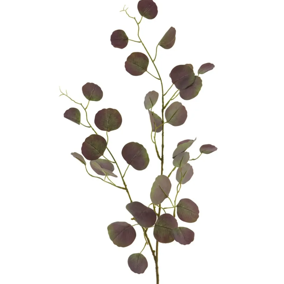 Kunstpflanze Deko Zweig natur Apfelblatt 110 cm