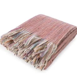 Kuscheldecke Magma AYANA altrose 130×190 cm