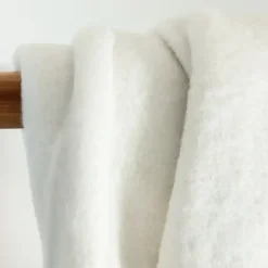 Kuscheldecke MOHAIR Werner Voß cremeweiß 130×170 cm