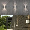 LED Außenwandleuchte Nordlux CANTO 2 weiß 10 cm