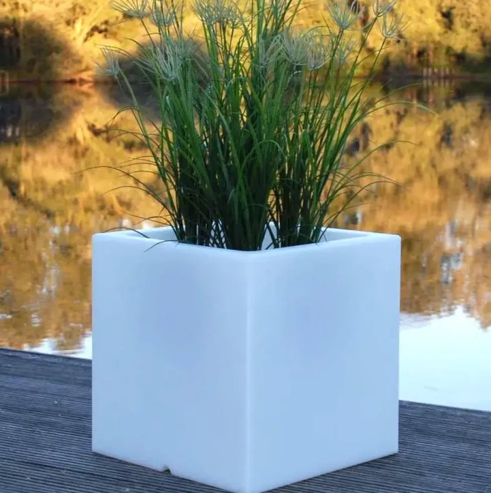LED Blumentopf Anna 40×40 cm