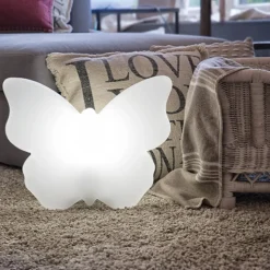 LED Gartenleuchte Shining Butterfly Breite 40 cm