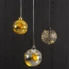 LED Glaskugel Weihnachtsdeko Kugel Akos