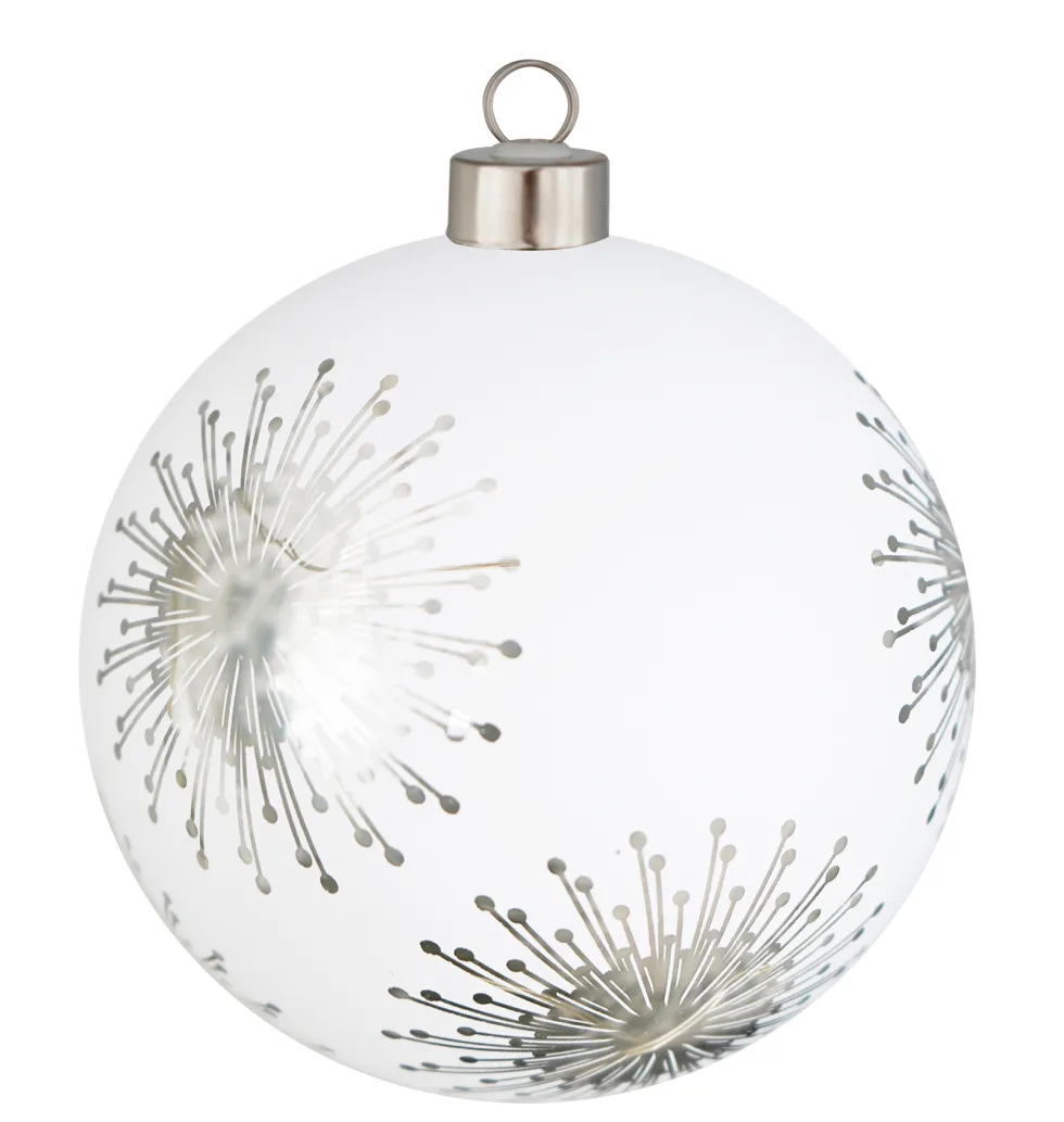 LED Glaskugel Weihnachtsdeko Kugel Akos
