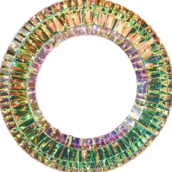 LED Kranz rainbow rund