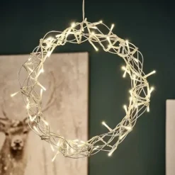 LED Kranz Weihnachten Werner Voß Durchmesser 30 cm