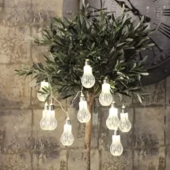 LED Lichterkette GLÜHBIRNEN Casablanca L 190 cm