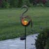 LED Solar Gartenstecker Flamingo warmweiß Höhe 78 cm