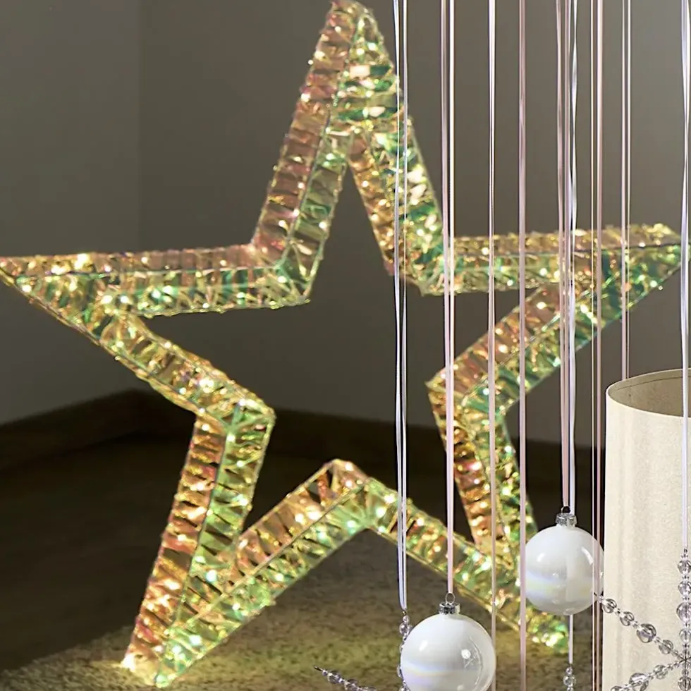 LED Stern rainbow Durchmesser 50 cm