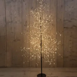 LED Weihnachtsdeko außen Baum Höhe 180 cm