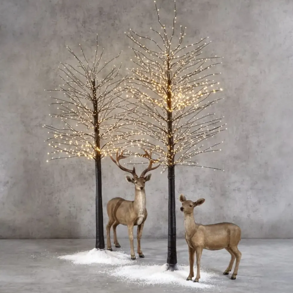 LED Weihnachtsdeko außen Baum Höhe 180 cm