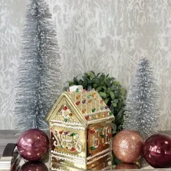 LED Weihnachtsdeko Lebkuchenhaus GiftCompany Höhe 18 cm