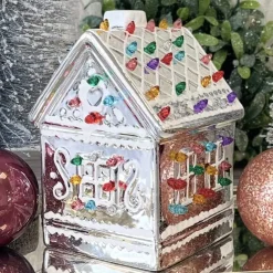 LED Weihnachtsdeko Lebkuchenhaus GiftCompany Höhe 18 cm