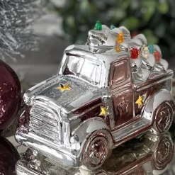 LED Weihnachtsdeko Truck GiftCompany Höhe 11 cm
