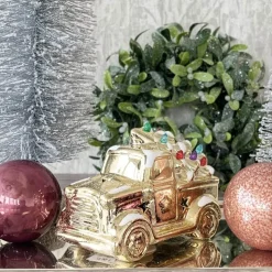 LED Weihnachtsdeko Truck GiftCompany Höhe 11 cm
