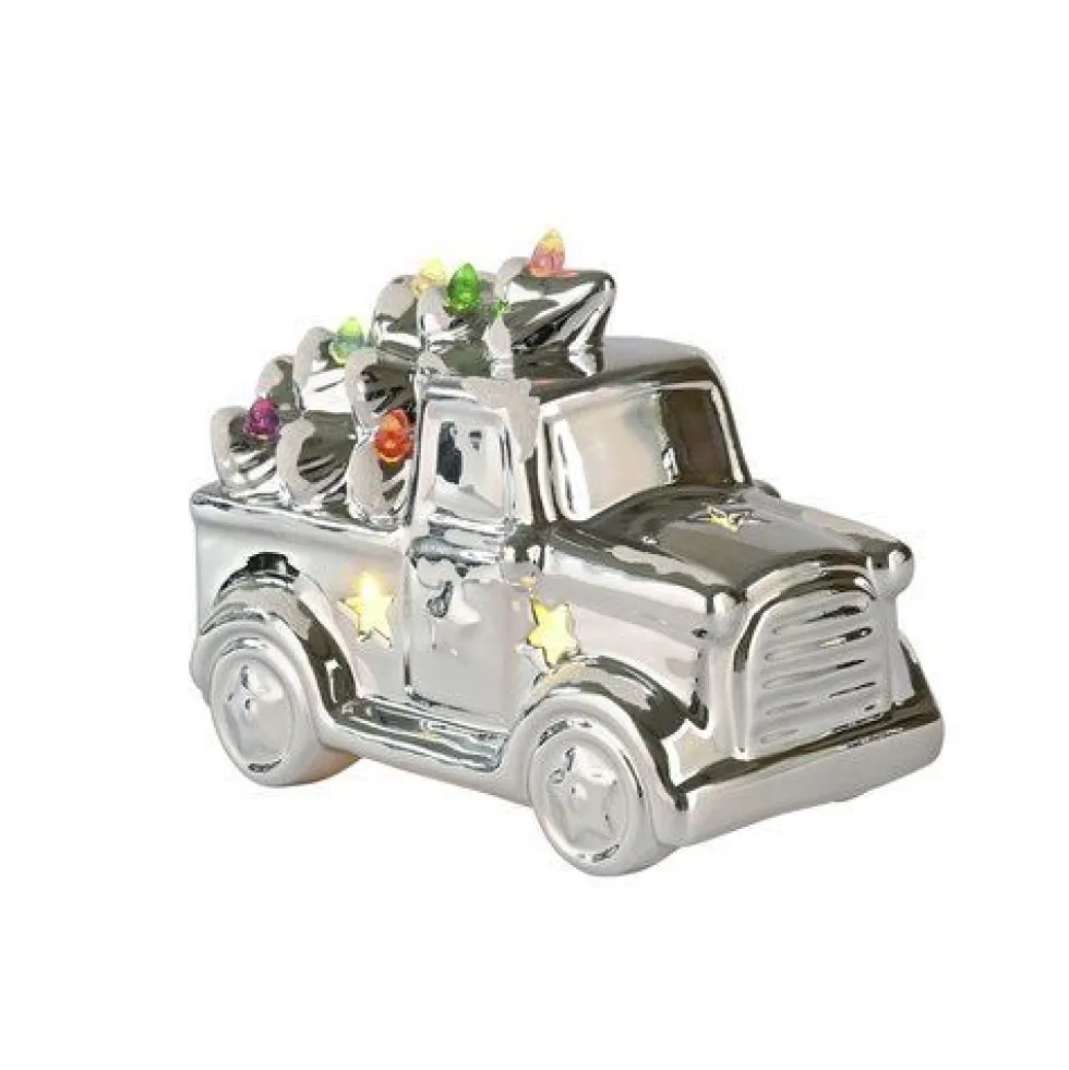 LED Weihnachtsdeko Truck GiftCompany Höhe 11 cm