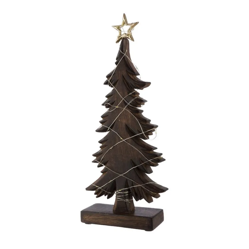 LED Weihnachtsdeko Zauberwald schwarz