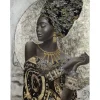 Leinwandbild African Lady Casablanca 120×90 cm