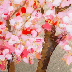 Leinwandbild auf Keilrahmen Cherry Tree Casablanca 70×140 cm