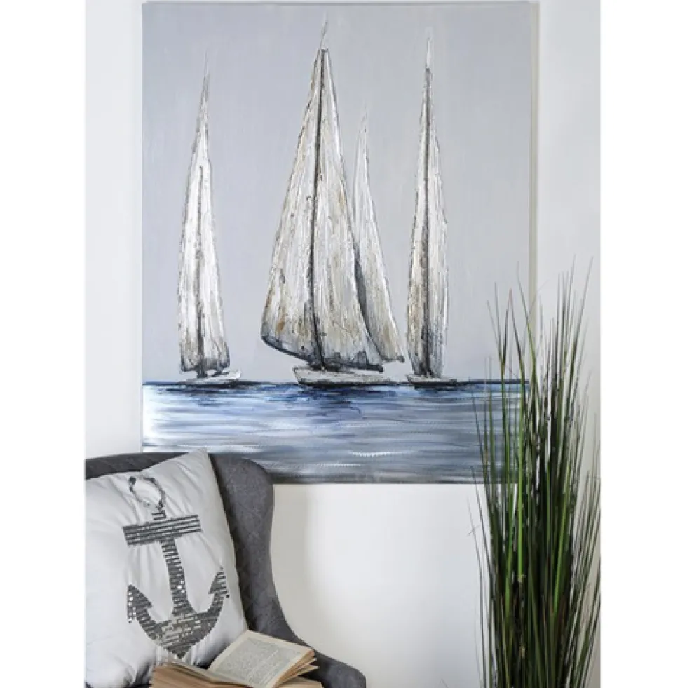 Leinwandbild auf Keilrahmen Sailing Casablanca
